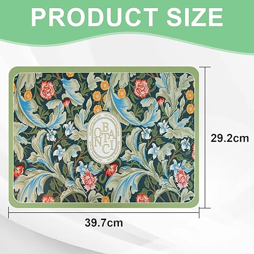 Tapis de Machine à Café, 30*40cm Tapis Egouttoir Vaisselle, Tapis Absorbant Vaisselle, Tapis de Séchage à Vaisselle de Diatomée, Convient Pour Les Cuisines, Les Machines à Café, Les Eviers Et Les Sall - Nail Gallerys