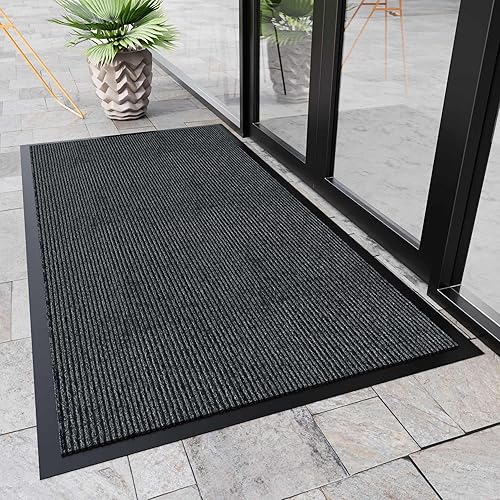 HOMEK Zerbino d'Ingresso Interno Ed Esterno 90 x 300 cm, Tappeto Resistente Con Fondo Antiscivolo, Tappeto Assorbente Antisporco per CASA, Ufficio o USO Commerciale - Nail Gallerys