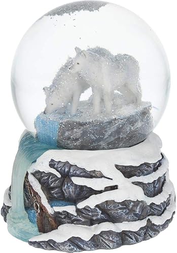 Nemesis Now Warriors of Winter Lisa Parker Boule à Neige en résine et Verre, Blanc, 14,5 cm, Taille Unique - Nail Gallerys