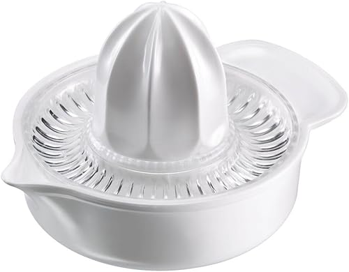 Westmark 30922291 Presse-citron & orange en blanc, Plastique, 15,5 cm - Nail Gallerys