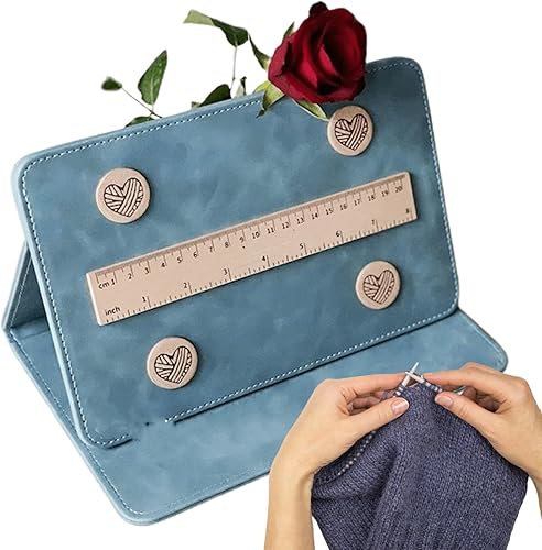 Support de patron de tricot, accessoires de tricot, support magnétique pour tableau de tricot, tableau de tricot portable, support magnétique pour les amateurs de tricot - Nail Gallerys