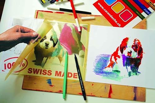 Caran D'ache Fibralo stylos Fibre dans une boîte en métal (lot de 24) - Nail Gallerys