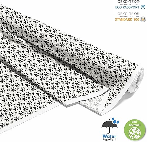 HEKO PANELS Oxford Tissu Imperméable Au Mètre Polyester De Couture D'ameublement Tissus Pour Mobilier Décorative Artisanat Rembourrage Pattes Multicolore 3 Mètres 155 x 300 cm - Nail Gallerys