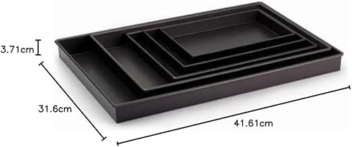 Gobel 225110 Plaque/Caisse à Génoise Bordée sur Fil Anti-Adhérent 40*30 cm Hauteur 3,5 cm, Brown - Nail Gallerys