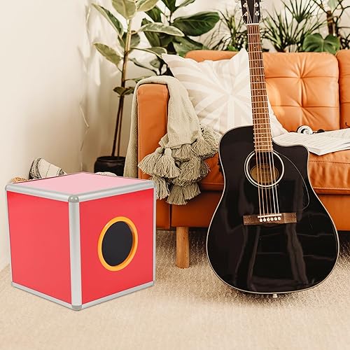 YARNOW Boîte De Tirage Au Sort Carrée en Alliage D'Aluminium Rouge 25X25X25Cm pour Événements, Célébrations Et Nuits De Match - Nail Gallerys