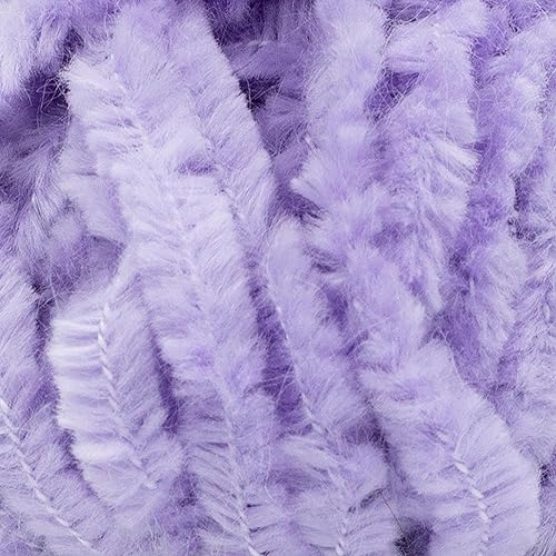 Lion Brand Yarn Fil chenille phosphorescent pour tricot, crochet et travaux manuels, ver phosphorescent, 1 pièce - Nail Gallerys