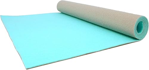 Tapis de Mariage Podium Bleu Ciel- Tapis de Cérémonie et d'Événement au Mètre | Gala, Hollywood et VIP | Résistance au feu B1 | Tapis au Mètre - 1mx4m - Nail Gallerys