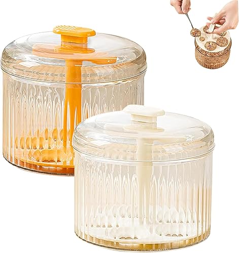 OUCONGK 2 Pièces Moule à Boulettes de Viande, Machine à Boulettes de Viande Translucides, Outil Fabrication Boulettes Viande, pour Boulettes de Poisson, Boulettes de Viande, Crevettes (Blanc,Orange) - Nail Gallerys