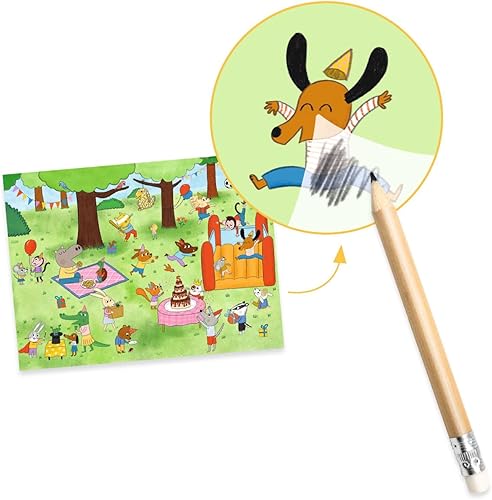 Djeco DJ09355 Décalcomanies pour fête - Nail Gallerys