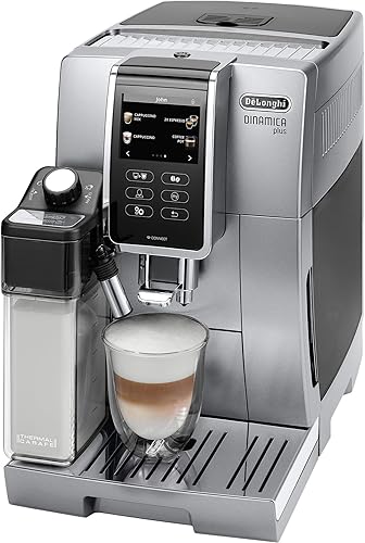De'Longhi Ecam 370.95.S Combi Coffee Maker, 1450 W, Argent - Nail Gallerys