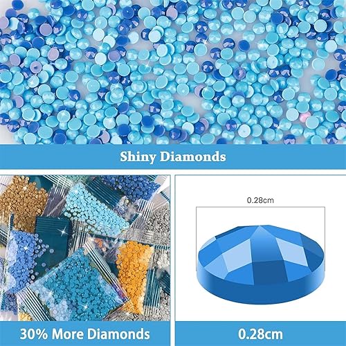 Peinture Diamant Painting Kit Fleur de Plante Tropicale, 5D Diamant Painting Complet Kits, Bricolage Square Diamond Painting Cristal Point de Croix Arts Artisanat pour Maison Décoration 30x40cm - Nail Gallerys