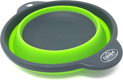 Camp4 Bol Pliable Gris/Citron Ø 20 cm - Nail Gallerys