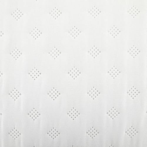 Atmosphera - Dessus de lit Kalia 240x260cm Blanc - Nail Gallerys