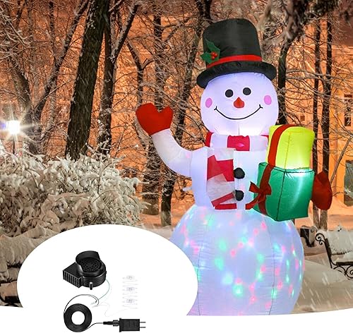 Ventilateur Gonflable À Air Comprimé | Souffleur De Remplacement Pour Gonflables | Remplacement De Ventilateur Gonflable | Ventilateur Gonflable De Noël 12 V Avec Guirlande Lumineuse LED Pour Les Déco - Nail Gallerys