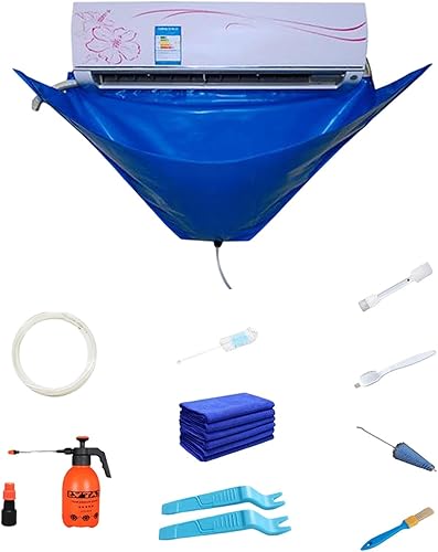 Kit De Nettoyage Pour Climatiseur, Lavage Pour Climatiseur, Outils De Nettoyage De Climatiseur Mural, Housse De Nettoyage Pour Climatiseur, Sac Service Pour Climatisation Avec Tuyau - Nail Gallerys