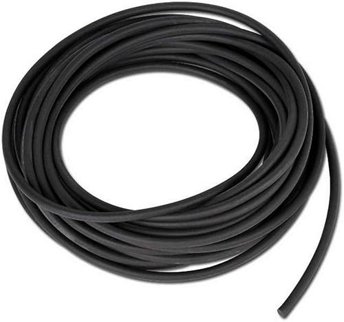 4 Mètres DE Cordon Caoutchouc Plein Buna Cord diamètre 1 mm Noir - Creation Perles - Nail Gallerys