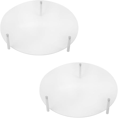 Ieron Lot de 2 Supports de Distributeur de Boissons en Acrylique pour Rassemblement à Domicile, Bar, fête et événement de Restauration, Support de jus de vin, thé, Limonade Uniquement (20 cm) - Nail Gallerys