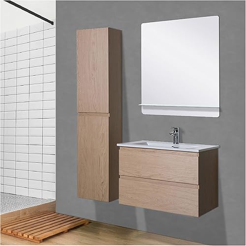 Miroir Salle de Bain L60 x H70 cm Sorrento - Nail Gallerys