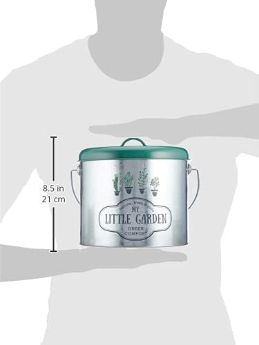 The Home Deco Factory - Cubo de Basura para Cocina (5 L) - Nail Gallerys