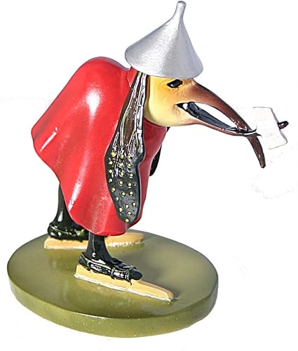 Pocket Art - Miniatur sculpture - oiseau avec lettre - replica de Hieronymus Bosch - Nail Gallerys