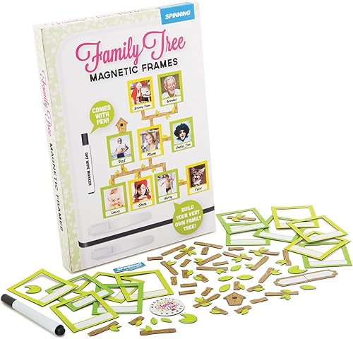 Spinning Hat SH01336 Cadre Aimanté Arbre Généalogique - Nail Gallerys