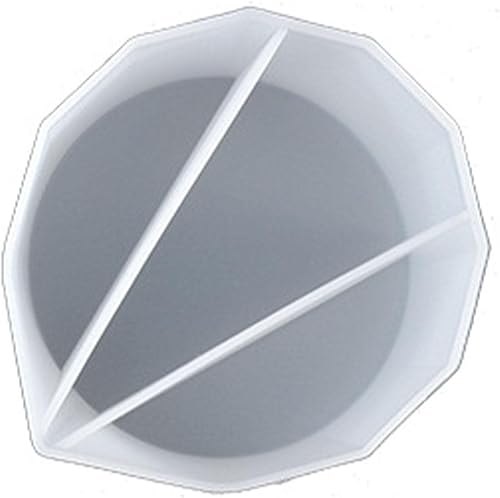 adawd Gobelet divisé pour verser la peinture | Gobelets en silicone divisés pour verser la couleur 2, 3, 4, 5 canaux - Accessoires de peinture en silicone réutilisables pour anneaux d'arbre - Nail Gallerys