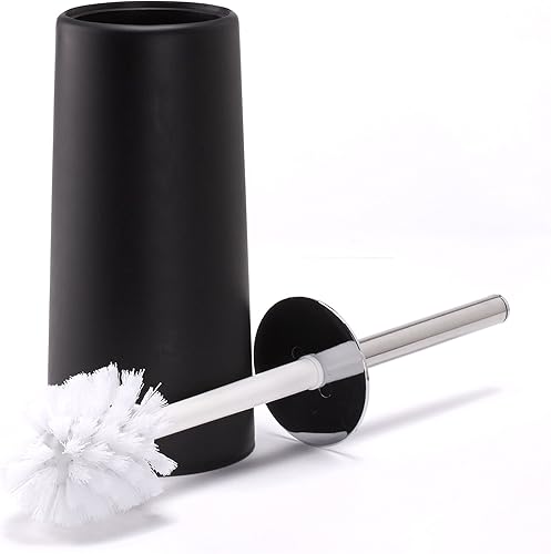 MSV Brosse WC avec Support PP & INOX Gris - Nail Gallerys