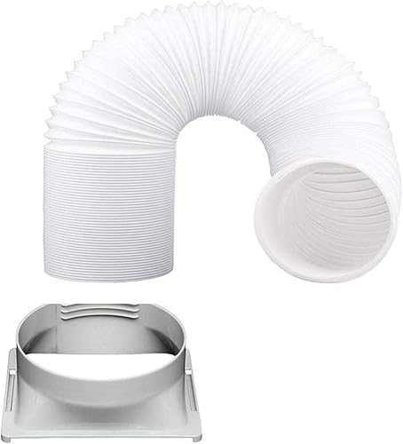 FUWIND Interface de Tuyau D'Échappement de Climatiseur, Connecteur de Raccord de Corps de Climatiseur Mobile à Portable, Carré 15 Cm - Nail Gallerys