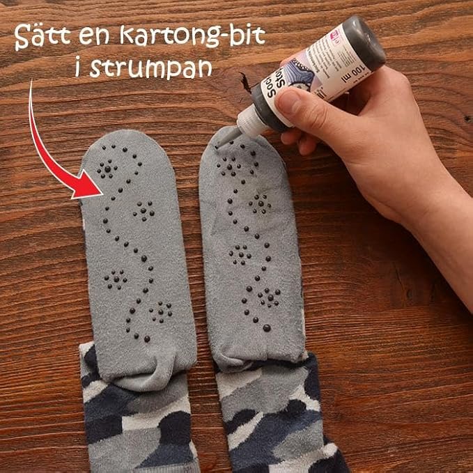 Efco Sock Stop Peinture Anti-Dérapante, 100 ML, Rose pâle - Nail Gallerys