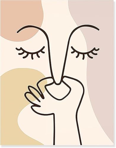 Calkkrer Décoration murale Bohème pour salle de bain, Images amusantes pour WC sur toile, Impressions artistiques pour toilettes et salle de bain, Art mural humoristique pour WC invités ou salle de - Nail Gallerys