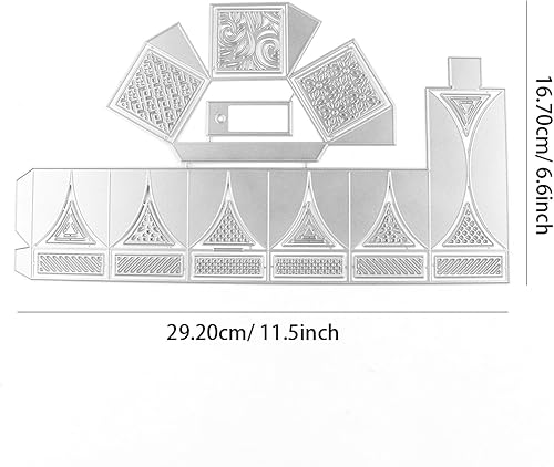 Matrices de découpe 3D en métal pour la fabrication de cartes, le scrapbooking, les boîtes à dragées, les loisirs créatifs, Halloween, Noël, les boîtes à bonbons, les travaux manuels - Nail Gallerys