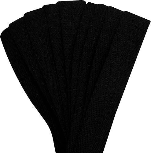 AERZETIX - Ruban sergé à chevrons 9 mètres x 12 mm - en polyester - couleur noir - galon passementerie passe-partout coussin couette loisir créatif - Nail Gallerys