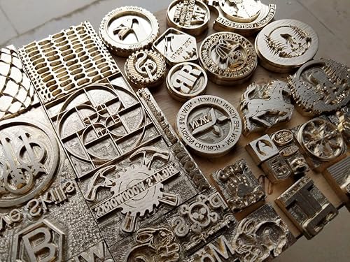 Tampon à Embosser En Cuir, Tampon à Embosser En Laiton, Cadeaux Personnalisés Pour La Famille, Fer à Marquer En Métal Personnalisé, Tampons En Cuir Personnalisés,Cadeau Pour L'artisan Du Cuir. - Nail Gallerys