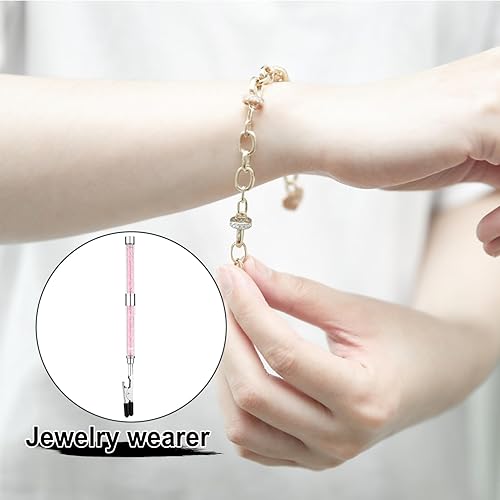 Bracelet Clasp Helper - Bracelet Helper Tool, Bracelet Fattage Helleper | Outil de fixation des bijoux - Aide polyvalente conception exquise pour fermetures à glissière, colliers et bracelets, outil d - Nail Gallerys