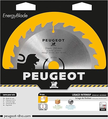 PEUGEOT Lame à pastille carbure Ø210mm - Nail Gallerys