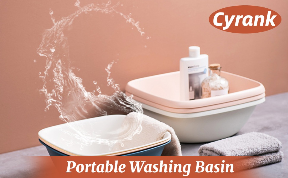 Lavabo, Bol à Vaisselle rectangulaire, Bol à Vaisselle Rose