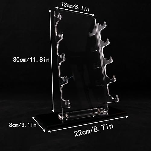 ERMMZHZW Présentoir pour couteaux de poche, support pour couteaux de poche, présentoir pour couteaux en acrylique, pour l'organisation et l'affichage des couteaux de poche (2) - Nail Gallerys