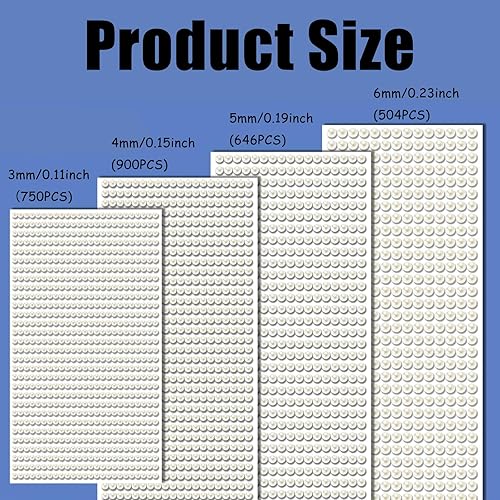 2800pièces Autocollants De Perles Auto Adhésifs,Autocollants Cristal,Perles Plates Semi-Circulaires,4 Feuilles D'autocollant Perlés Beiges,pourDécoration des Ongles,Maquillage du Visage 3/4/5/6 mm - Nail Gallerys