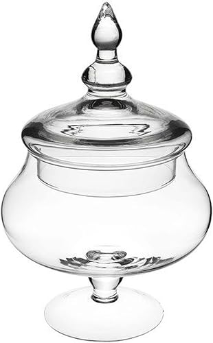 SWEET HOME Varotto & Co. Boîte à biscuits, porte-dragées en verre, code SB02571LU 30 h diam.18 cm par Varotto & Co. - Nail Gallerys