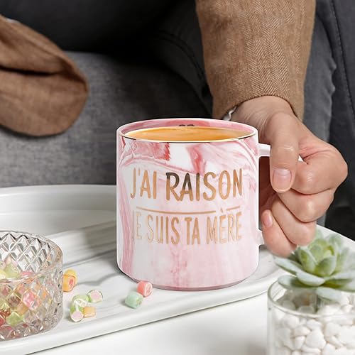 Mug Maman Cadeau Personnalisé Cadeau Maman Original Idée Cadeau Fête des Mères Tasse en céramique Cadeau Femme Anniversaire Noël - Nail Gallerys