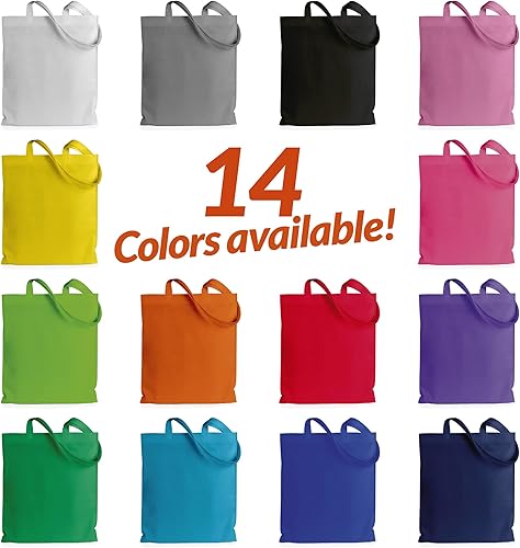 ENERGY FUSION Sac en Tissu 100% Coton avec Poignées Longues et Renforcées, Disponible en Couleurs - Nail Gallerys