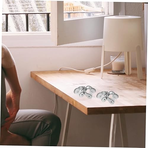 OUNONA 2 Ensembles Accessoires De Glisseurs De Rail À Rideaux Lot de roulettes pour Rideaux Coulissants Flexibles 20 Pièces * 2 - Nail Gallerys