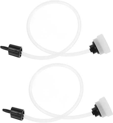 LOPUNER 2Pièces Tuyau Flexible de Scellant Sous Vide Adaptateur de Rangement Alimentaire pour Connexion Pratique Conservation Long des Aliments - Nail Gallerys