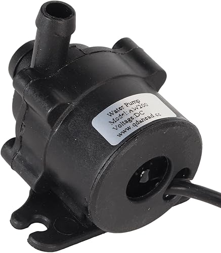 Headerbs Pompe à Eau pour Machine à Glaçons Fabriquée avec Précision, Petite Pompe de Circulation sans Brosse à Faible Bruit pour Machines à café et à thé (DC12V) - Nail Gallerys