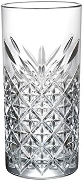 Pasabahce 52820 Verre Longdrink Timeless - Motif cristal - Hauteur env. 14,3 cm, lot de 6 verres - Nail Gallerys