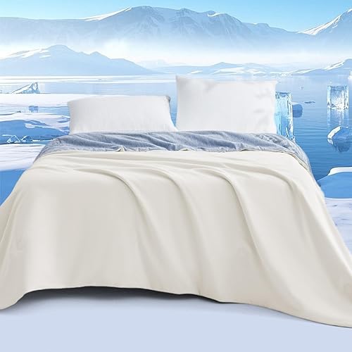 Qcover Couette Rafraîchissante 140x200 cm en Coton, Couette Ete Réversible Beige Gris en Nuveau Tecnologie Arc-Chill Tissu Rafraîchissant, Couverture Rafraichissante 1 Personne Doux et Léger - Nail Gallerys