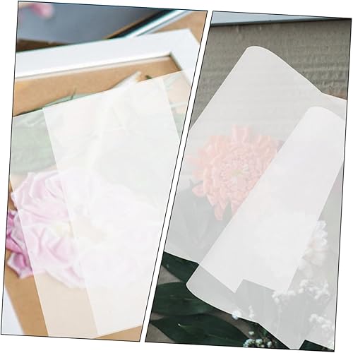 Générique 30 Pièces planche à presser les fruits fil floral papier vélin ruban floral vert mousse papier de pressage de fleurs domestiques outils de pressage Papier de Sydney blanche - Nail Gallerys