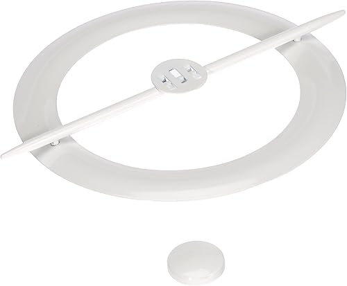 EMBRASSES Metal | 1 Embrasse Métal avec Magnet Central | Blanc - Nail Gallerys