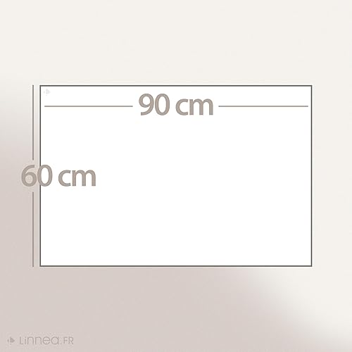 Linnea Tapis de Bain 60x90 cm Dream Rouge Bordeaux 2100 g/m2 - Nail Gallerys