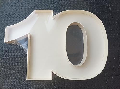 FNB Boîte à numéros 0 à remplir à la main - Décoration à remplir soi-même - Nail Gallerys